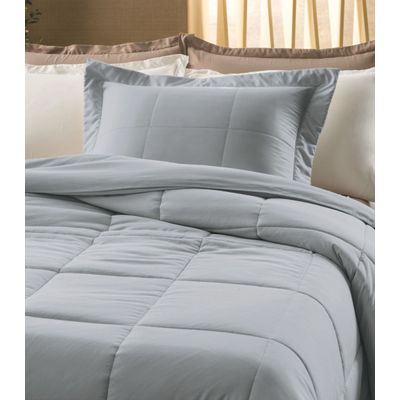 Edredom Soufflé Solteiro Matelassê Altenburg Cinza UN / Cinza