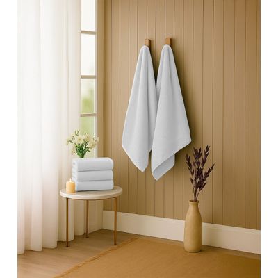 Kit 2 Toalhas De Banho De Algodão Rovitex Home Branco UN / Branco