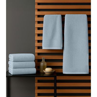 Kit Toalha De Rosto E Banho Algodão Rovitex Home Azul UN / Azul