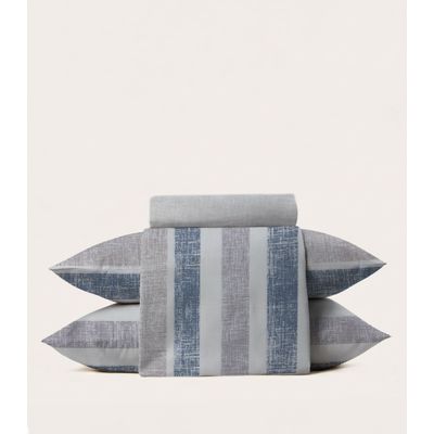 Jogo De Cama 3 Peças Supercal Solteiro Corttex Azul UN / Azul