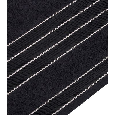 Toalha De Rosto Siena Atlantica Preto UN / Preto