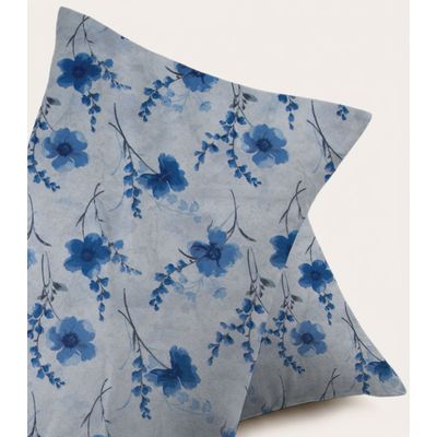 Jogo De Cama 4 Peças Supercal Casal Corttex Azul UN / Azul
