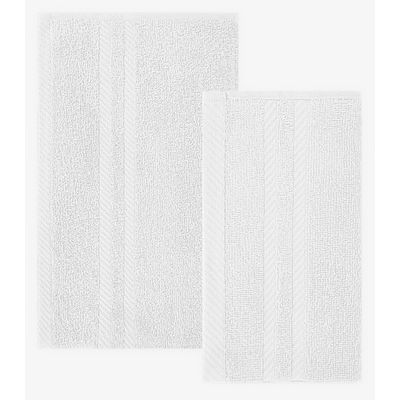 Kit Toalha De Rosto E Banho Algodão Rovitex Home Branco UN / Branco