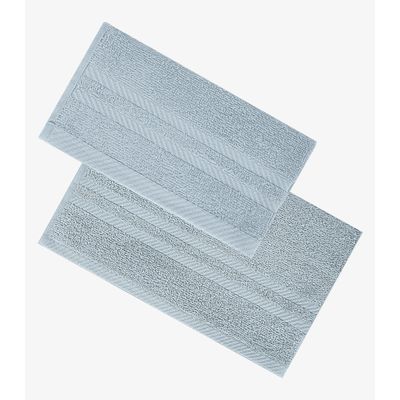 Kit Toalha De Rosto E Banho Algodão Rovitex Home Azul UN / Azul