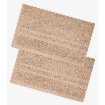 Kit 2 Toalhas De Banho De Algodão Rovitex Home Marrom UN / Marrom