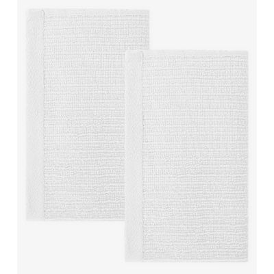 Kit 2 Toalhas De Rosto De Algodão Rovitex Home Branco UN / Branco
