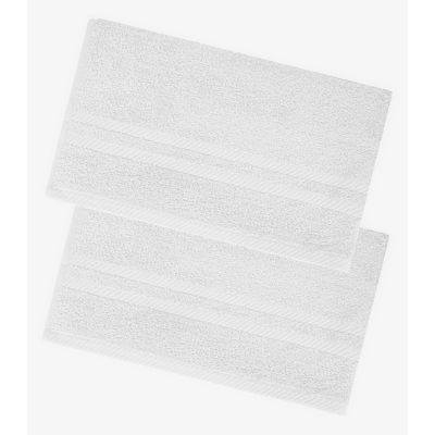Kit 2 Toalhas De Banho De Algodão Rovitex Home Branco UN / Branco