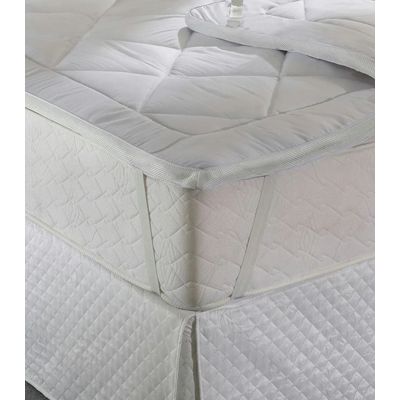 Pillow Top Super Volumoso Solteiro Lar e Lazer Branco UN / Branco