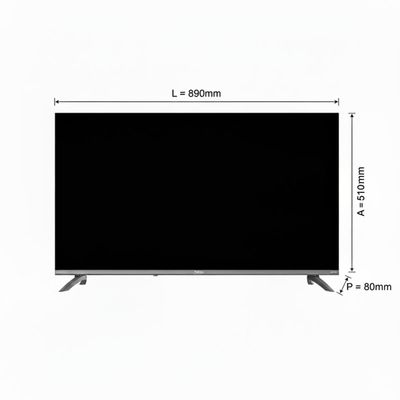 Smart TV 40" Full HD Philco P40CRA Roku TV