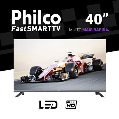 Smart TV 40" Full HD Philco P40CRA Roku TV HDR10