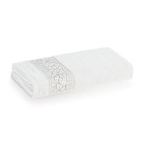 Toalha de Rosto 80x48cm Provence Branco Karsten