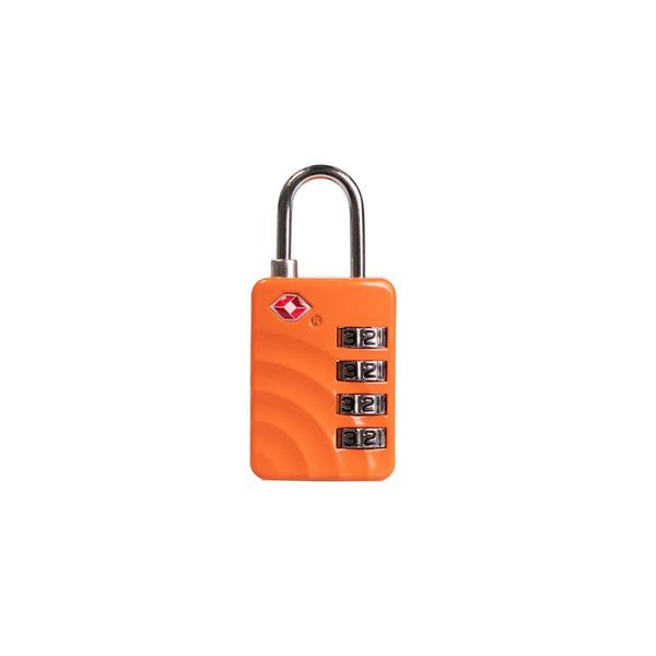 Cadeado para Mala TSA com Segredo 4 Dígitos Laranja U / Laranja
