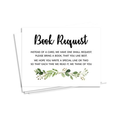 30 Cartões para Chá de Bebê Safari com Espaços para Preencher - Inkdotpot 10,16 Cm × 7,62 Cm / Branco - Livro pro Bebê