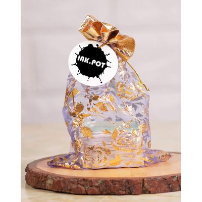 Etiquetas de Papel Metalizadas 'Merry and Bright' para Lembrancinhas de Natal e para Pendurar - Inkdotpot 50 Etiquetas Metalizadas / Verde - Dourado