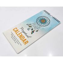 Filtro dos Sonhos Rústico Calendário Perpétuo de Parede Lembrete de Aniversário e Eventos Especiais Agenda Presente/Cartão - Inkdotpot