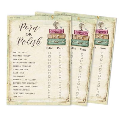 Cartões Quadrados em Branco para Chá Nupcial e Despedida de Solteira, Preenchíveis, 50 Unidades para Jogo de Viagem - Inkdotpot 12,7 Cm × 17,78 Cm / Amarelo - Esmalte ou Filme
