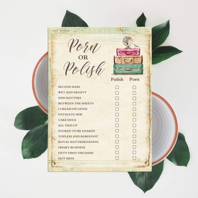 Cartões Quadrados em Branco para Chá Nupcial e Despedida de Solteira, Preenchíveis, 50 Unidades para Jogo de Viagem - Inkdotpot 12,7 Cm × 17,78 Cm / Amarelo - Esmalte ou Filme