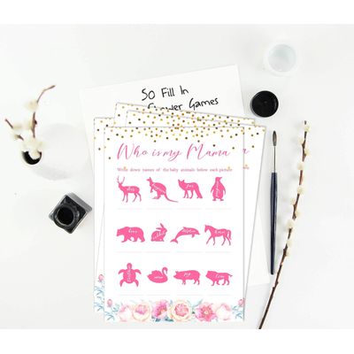 Conjunto de 50 Cartões Alfabeto ABC com Confete para Chá de Bebê Revelação do Sexo É Menino É Menina Suprimentos para Festa - Inkdotpot 12,7 Cm × 17,78 Cm / Branco - Quem é Minha Mamãe