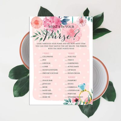 Cartões Florais Quadrados em Branco para Preencher Ideias de Presente para Chá de Noiva e Despedida de Solteira, Pacote com 50 - Inkdotpot 12,7 Cm × 17,78 Cm / Laranja - O Que Tem na Sua Bolsa