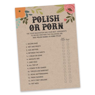 50 Cartões de Jogo Quadrados em Branco para Chá de Noiva/Despedida de Solteira Ideias de Presente Kraft Rústico Floral a Granel - Inkdotpot 12,7 Cm × 17,78 Cm / Bege - Esmalte ou Filme