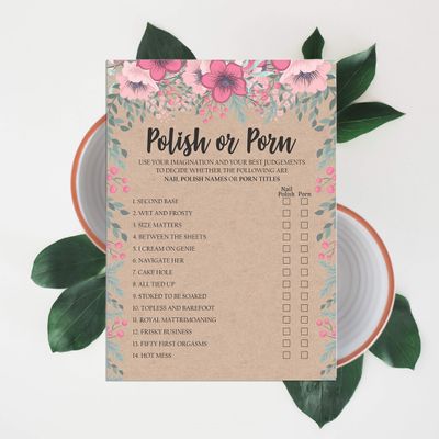 50 Cartões de Jogo Quadrados Kraft Florais em Branco para Preencher Ideias de Presente para Chá de Noiva e Despedida de Solteira - Inkdotpot 12,7 Cm × 17,78 Cm / Bege - Esmalte ou Filme