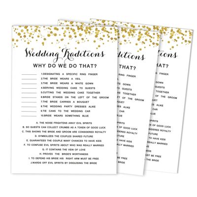 Cartões de Jogo Quadrados em Branco para Ideias de Presentes, 50 Un., Confete Dourado para Chá de Noiva/Despedida de Solteira - Inkdotpot 12,7 Cm × 17,78 Cm / Branco - Por Que Fazemos Isso?