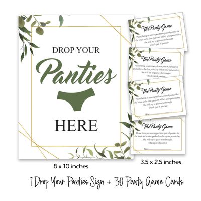 Cartões de Jogo Quadrados em Branco para Chá de Noiva e Despedida de Solteira, 50 Peças, Tema Folhagens - Inkdotpot 8,89 Cm × 6,35 Cm / Branco - Jogos de Festa