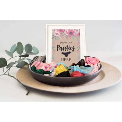 50 Cartões de Jogo Quadrados Kraft Florais em Branco para Preencher Ideias de Presente para Chá de Noiva e Despedida de Solteira - Inkdotpot 8,89 Cm × 6,35 Cm / Bege - Jogos de Festa