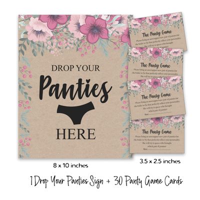 50 Cartões de Jogo Quadrados Kraft Florais em Branco para Preencher Ideias de Presente para Chá de Noiva e Despedida de Solteira - Inkdotpot 8,89 Cm × 6,35 Cm / Bege - Jogos de Festa