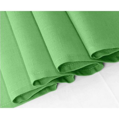 Caminho de Mesa Verde Estiloso para Decoração de Mesa, Casa, Casamento e Feriado - Vargottam 35,56 Cm (L) × 228,6 Cm (C) / Verde