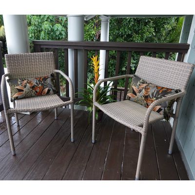 Capa para Almofada Lombar Retangular em Poliéster, Interno/Externo, Impermeável e Resistente a Intempéries para Móveis de Pátio - Vargottam 40,46 Cm × 60,96 Cm / Cinza