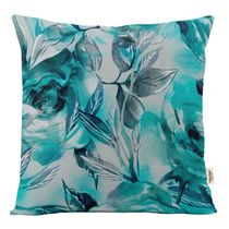 Capas de Travesseiro e de Almofada Decorativas Estampadas com Tema Azul - Vargottam