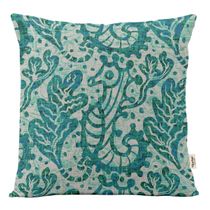 Capas Decorativas para Travesseiro e Almofada Estampadas Tema Azul - Vargottam