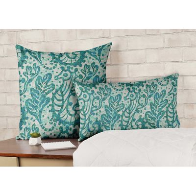 Capas Decorativas para Travesseiro e Almofada Estampadas Tema Azul - Vargottam 30,48 Cm × 60,96 Cm – Retangular / Azul
