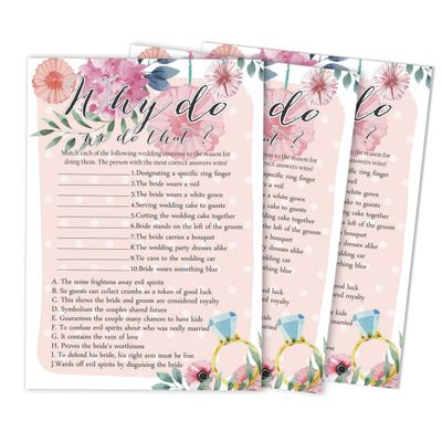 Cartões Florais Quadrados em Branco para Preencher Ideias de Presente para Chá de Noiva e Despedida de Solteira, Pacote com 50 - Inkdotpot 12,7 Cm × 17,78 Cm / Laranja - Por Que Fazemos Isso?