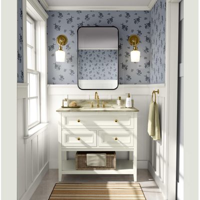 Papel de Parede Autoadesivo, Estampa Folhas Pontilhadas e Flores, Vinil Impermeável Cinza, Removível, para Quarto e Sala - S4sassy 63,5 cm (L) × 304,8 cm (C) / Cinza - Vinil Liso