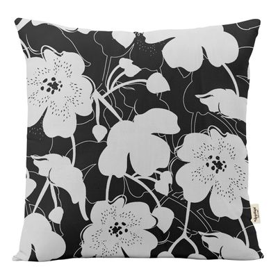 Capa para Almofada Decorativa Impressa, Tema Branco - Vargottam 35,56 Cm × 60,96 Cm – Retangular / Branco