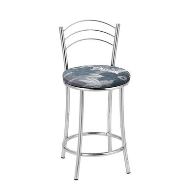 Kit 2 Banquetas Cromadas Bc26c Assento Espuma D15