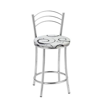 Kit 2 Banquetas Cromadas Bc26c Assento Espuma D15