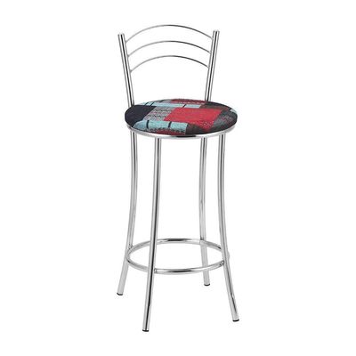 Kit 2 Banquetas Cromadas Bc26b Assento Espuma D15