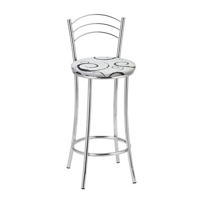 Kit 2 Banquetas Cromadas Bc26b Assento Espuma D15