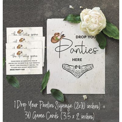 Pacote com 50 Cartões Quadrados em Branco para Chá de Noiva, Despedida de Solteira e Ideias de Presente, Jogo Cowgirl - Inkdotpot 8,89 Cm × 6,35 Cm / Branco - Jogos de Festa