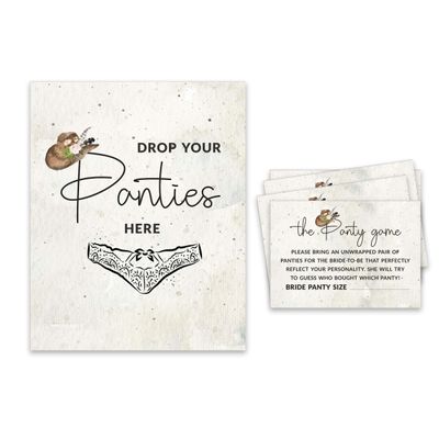 Pacote com 50 Cartões Quadrados em Branco para Chá de Noiva, Despedida de Solteira e Ideias de Presente, Jogo Cowgirl - Inkdotpot 8,89 Cm × 6,35 Cm / Branco - Jogos de Festa