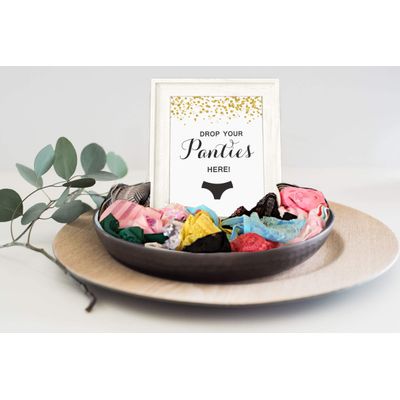 Cartões de Jogo Quadrados em Branco para Ideias de Presentes, 50 Un., Confete Dourado para Chá de Noiva/Despedida de Solteira - Inkdotpot 8,89 Cm × 6,35 Cm / Branco - Jogos de Festa