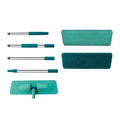 Mop Plano 3 em 1 Flash Limp Evo com Base Flexível Verde