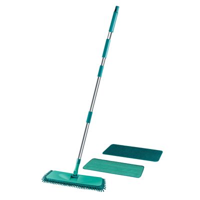 Mop Plano 3 em 1 Flash Limp Evo com Base Flexível Verde