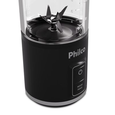 Blender Liquidificador Portátil Philco 700ml Sem Fio PLQ01A Bateria