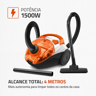 Aspirador de Pó AP15 Hepa Turbo Mondial 220V