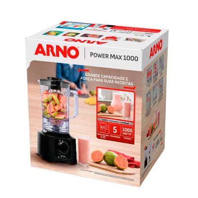 Liquidificador Power Max LN50 Arno Preto 220V