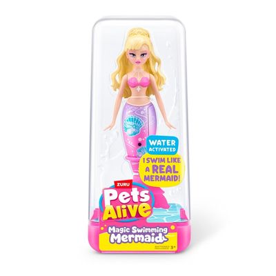 Pets Alive Sereia Mágica Nadadora - Amarela